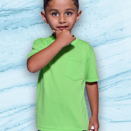 Classic Kids Pocket T Short Sleeve - Kiwi