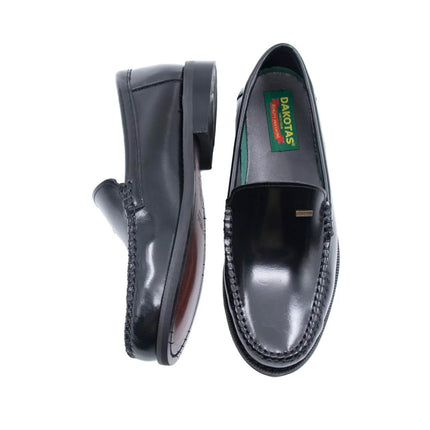 DAKOTAS VIC HI-SHINE MOC - BLACK
