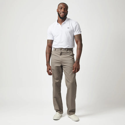 LEE BOSS OF THE ROAD TWILL PANTS - SILVER GREY