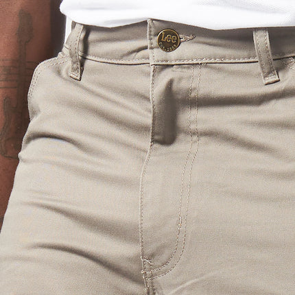 LEE BOSS OF THE ROAD TWILL PANTS - SILVER GREY