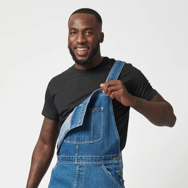 LEE DENIM DUNGAREE - MID SHADE