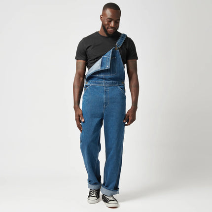 LEE DENIM DUNGAREE - MID SHADE