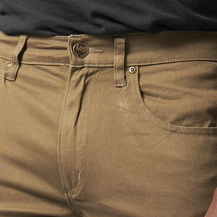 LEE BROOKLYN STRETCH TWILL PANTS - FATIGUE