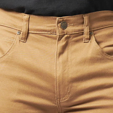 LEE BROOKLYN STRETCH TWILL PANTS - TAN