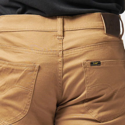 LEE BROOKLYN STRETCH TWILL PANTS - TAN