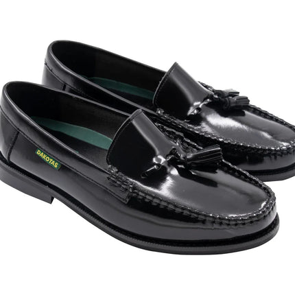 DAKOTAS - TOMMY HI-SHINE MOC - BLACK