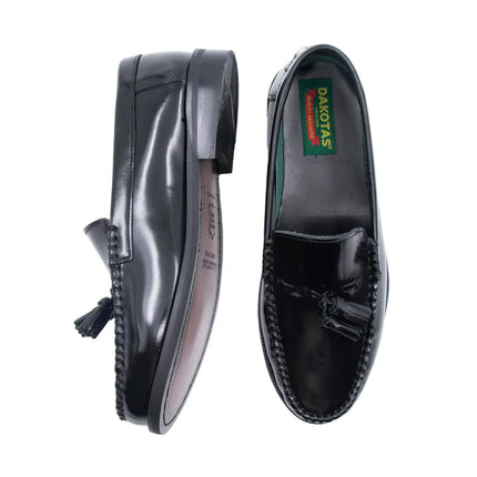 DAKOTAS - TOMMY HI-SHINE MOC - BLACK