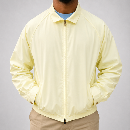 LONDON FOG GOLF JACKET - YELLOW