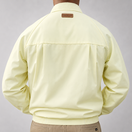 LONDON FOG GOLF JACKET - YELLOW
