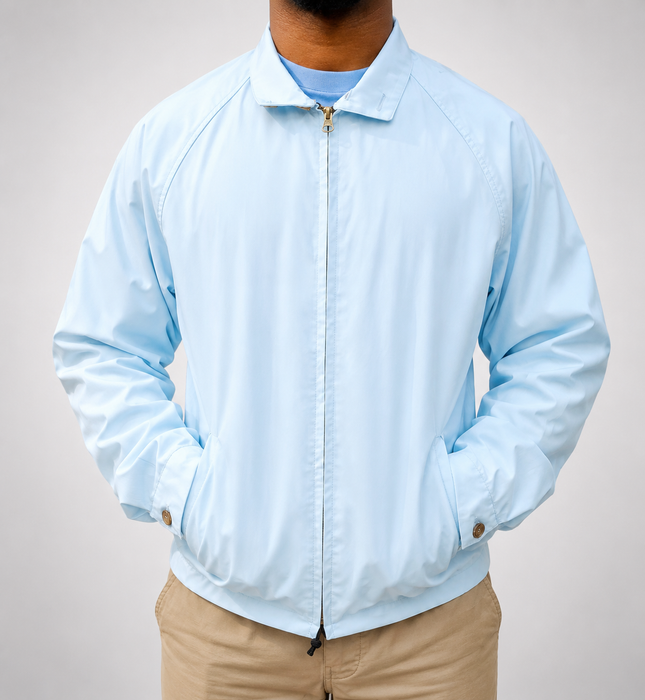 LONDON FOG GOLF JACKET - BLUE