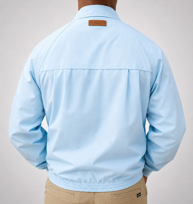 LONDON FOG GOLF JACKET - BLUE