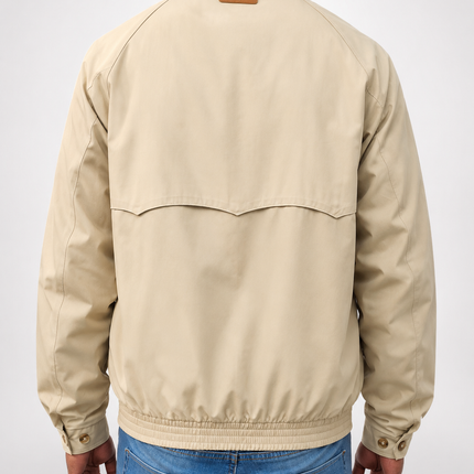LONDON FOG HARRINGTON JACKET - STONE