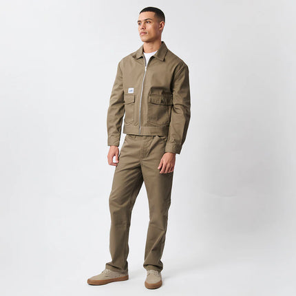 LEE LOGO TWILL JACKET - FATIGUE