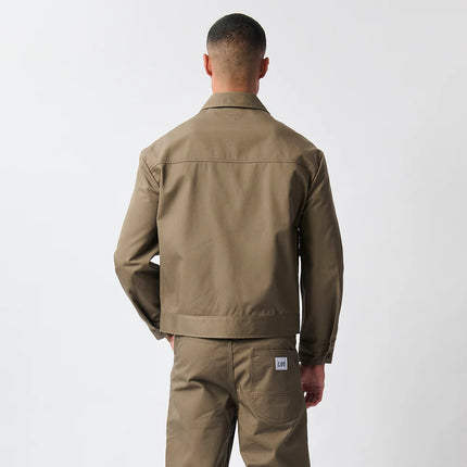 LEE LOGO TWILL JACKET - FATIGUE