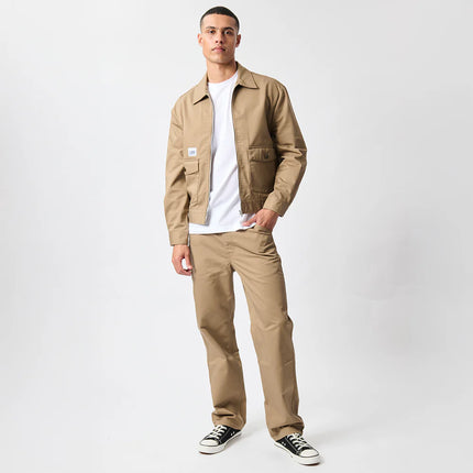 LEE LOGO TWILL JACKET - KHAKI