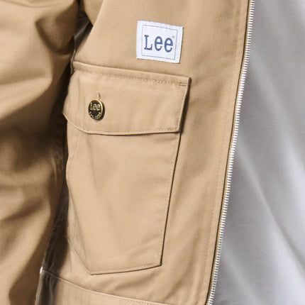 LEE LOGO TWILL JACKET - KHAKI