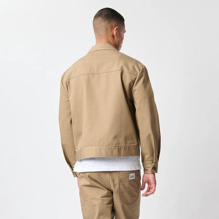 LEE LOGO TWILL JACKET - KHAKI