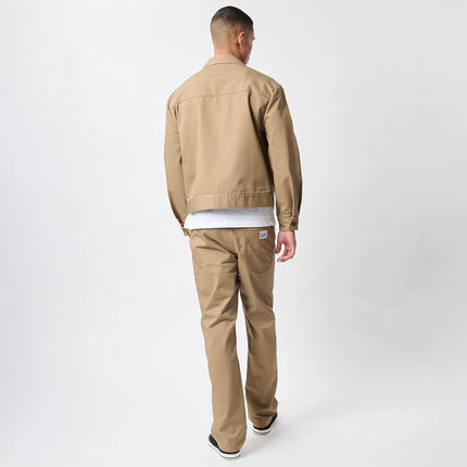 LEE LOGO TWILL JACKET - KHAKI