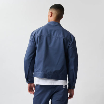 LEE LOGO TWILL JACKET - AIRFORCE