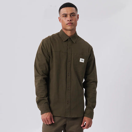 LEE TWILL SHIRT - FATIGUE