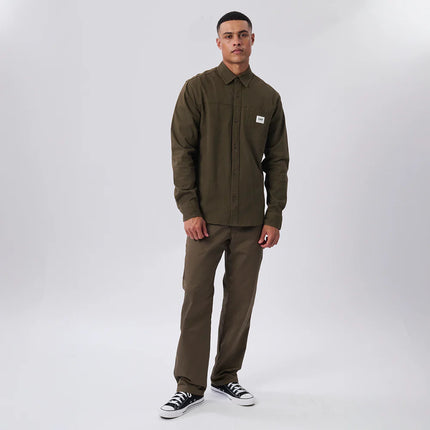 LEE TWILL SHIRT - FATIGUE