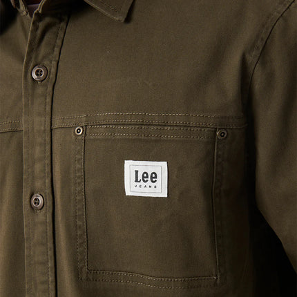 LEE TWILL SHIRT - FATIGUE