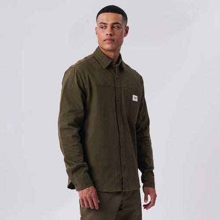 LEE TWILL SHIRT - FATIGUE