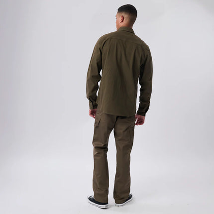 LEE TWILL SHIRT - FATIGUE