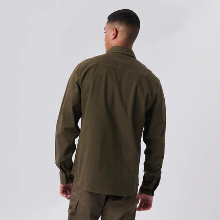 LEE TWILL SHIRT - FATIGUE