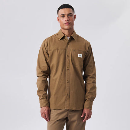 LEE TWILL SHIRT - TAN