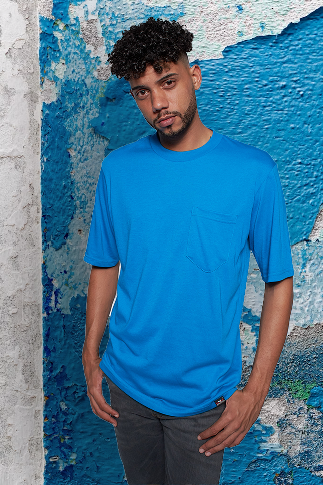 Classic Pocket T Short Sleeve - Lapis