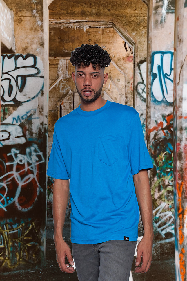 Classic Pocket T Short Sleeve - Lapis