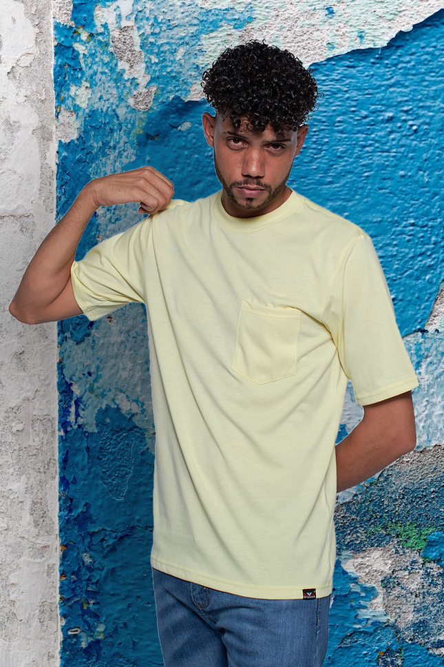 Classic Pocket T Short Sleeve - Lemon