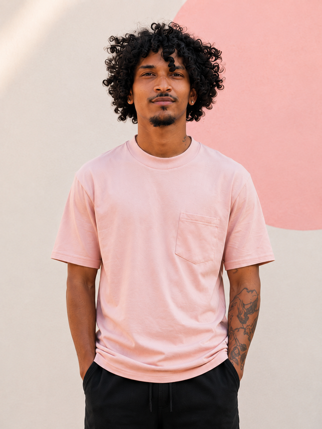 Classic Pocket T Short Sleeve - Mink