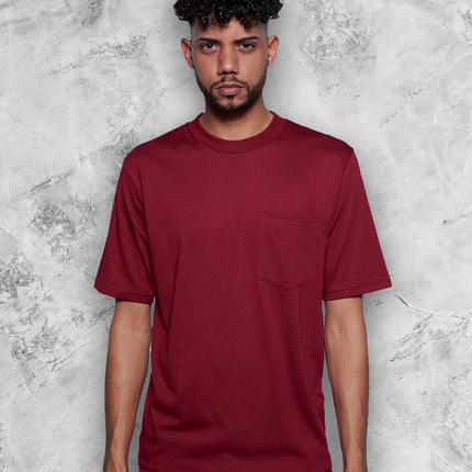 Classic Pocket T Short Sleeve - Maroon