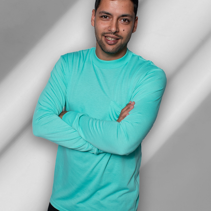 Classic Pocket T Long Sleeve - Mint