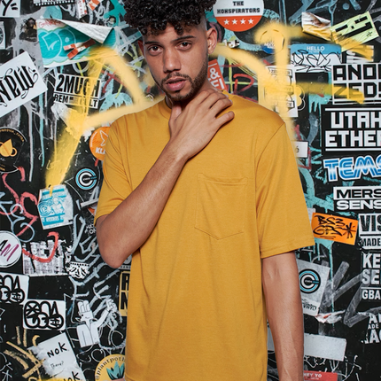 Classic Pocket T Short Sleeve - Mustard