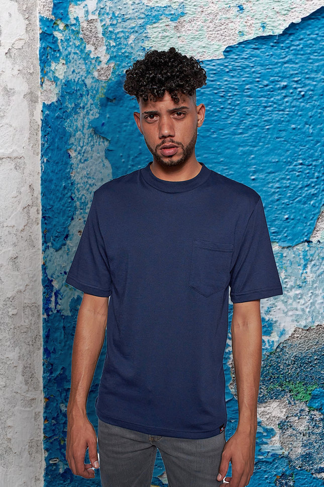 Classic Pocket T Short Sleeve - Navy