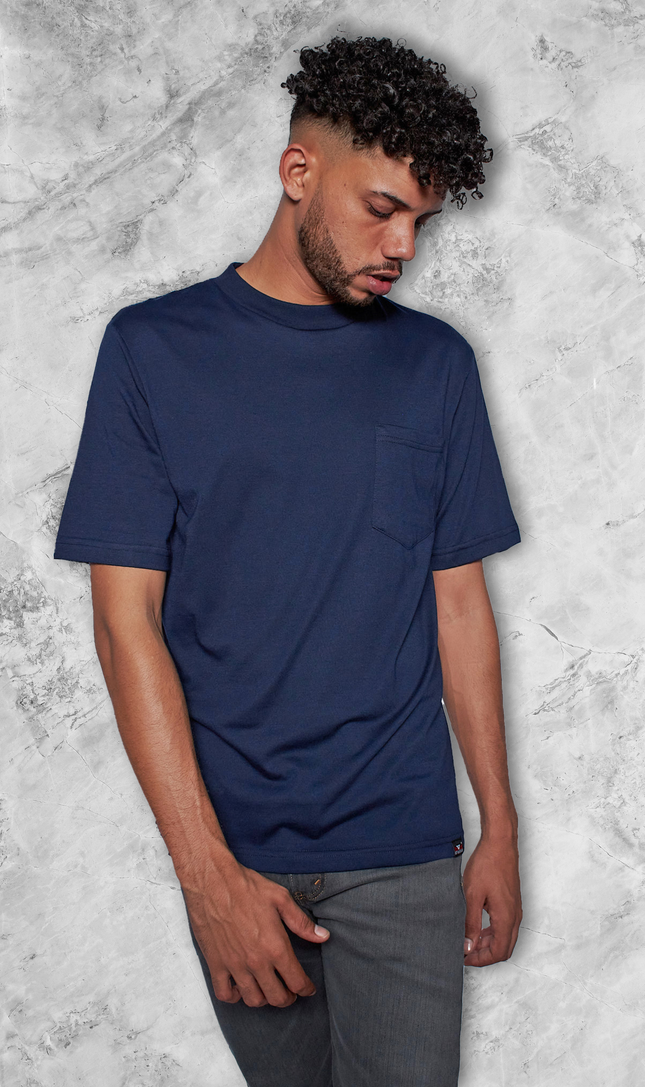 Classic Pocket T Short Sleeve - Navy