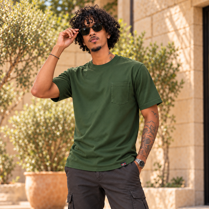 Classic Pocket T Short Sleeve - Olive