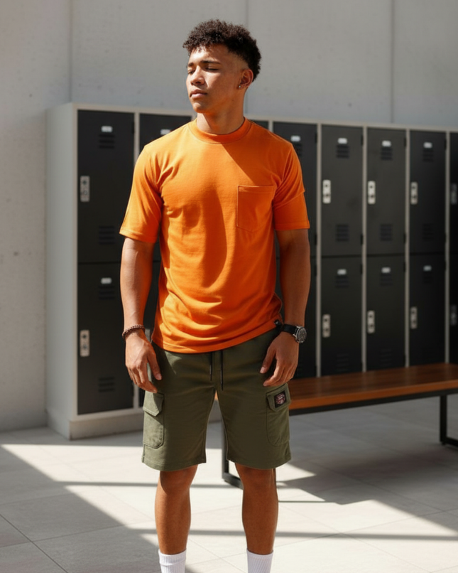 Hiking Cargo Shorts - Olive