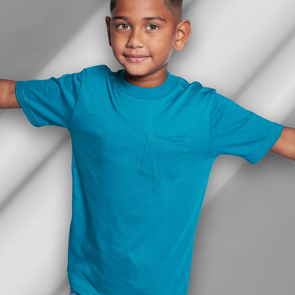 Classic Kids Pocket T Short Sleeve - Pine