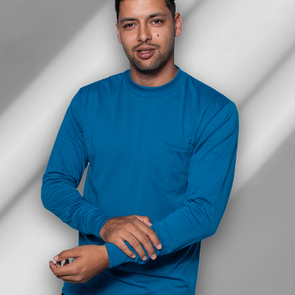 Classic Pocket T Long Sleeve - Petrol
