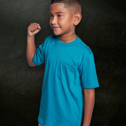 Classic Kids Pocket T Short Sleeve - Pine