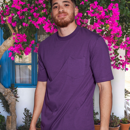 Classic Pocket T Short Sleeve - Rich Purple
