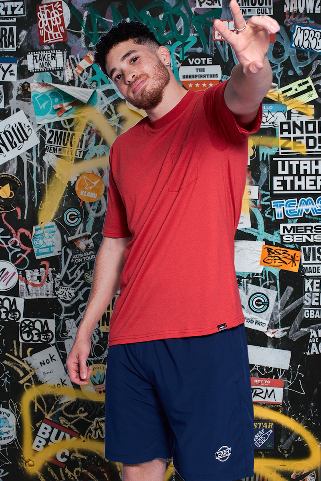 Classic Pocket T Short Sleeve - Sport Red