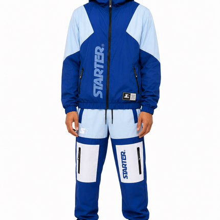 STARTER TECH BLOCK TRACKSUIT - BLUE