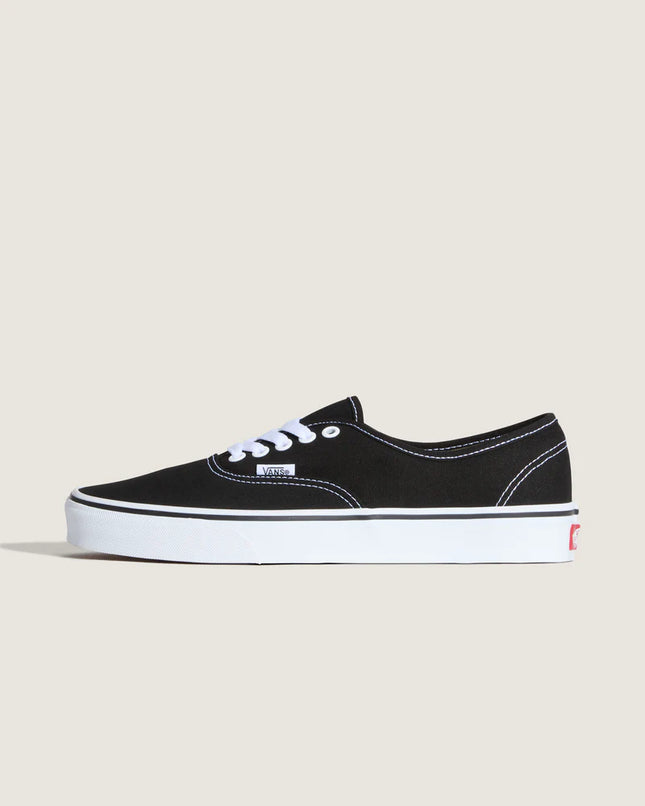VANS AUTHENTIC SHOE - BLACK/WHITE