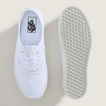VANS AUTHENTIC SHOE - WHITE/WHITE