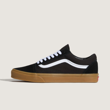 VANS OLD SKOOL SHOE - BLACK/GUM